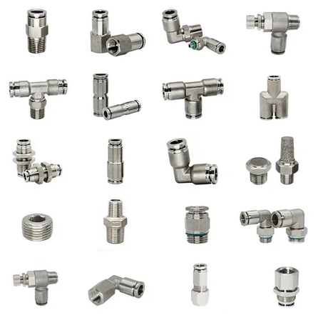 Đầu nối nhanh khí nén Inox